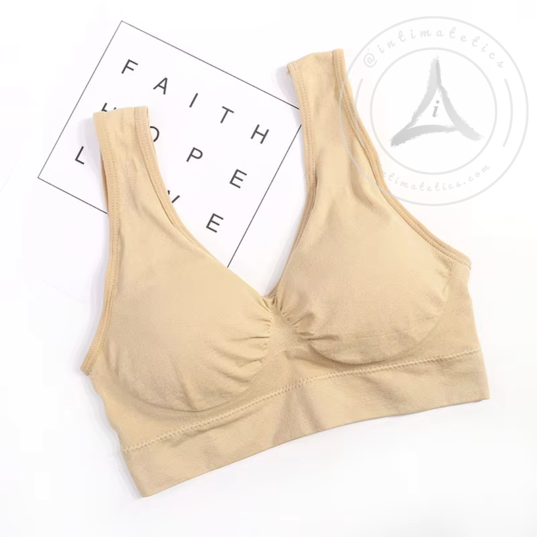 3 Pcs - Air Bra – Seamless Full Cup Bra for Women | Non-Padded Push-Up | Everyday Comfort