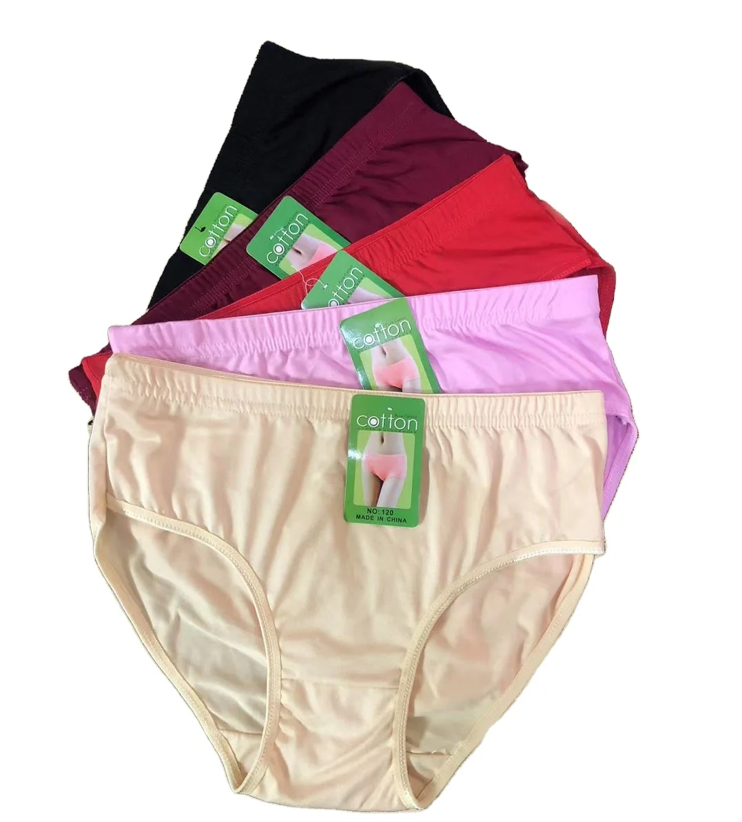 3 Pcs - Regular Use Underwears for Girls - Ladies Plain Panties - Underwear for Ladies